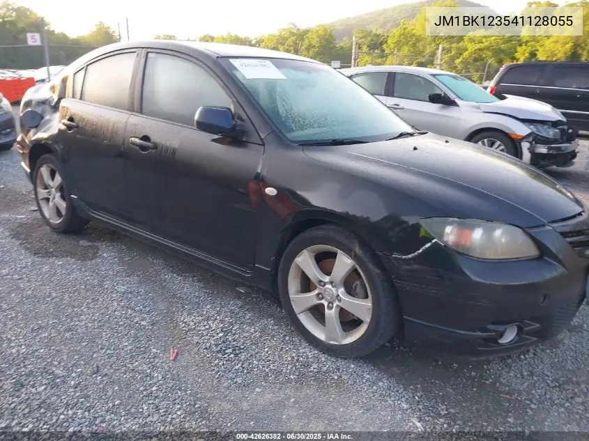 2004 Mazda Mazda3 S VIN: JM1BK123541128055 Lot: 42626382