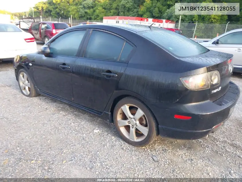 2004 Mazda Mazda3 S VIN: JM1BK123541128055 Lot: 42626382