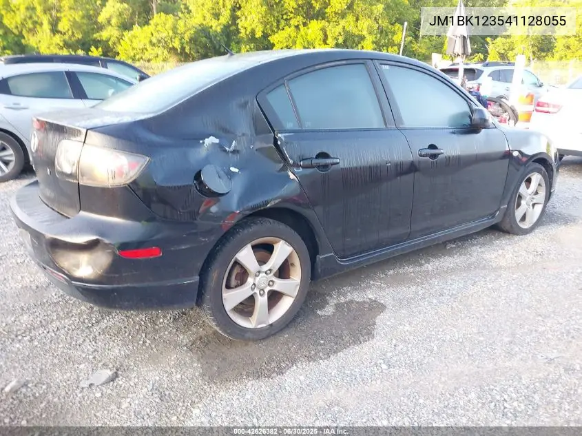 2004 Mazda Mazda3 S VIN: JM1BK123541128055 Lot: 42626382