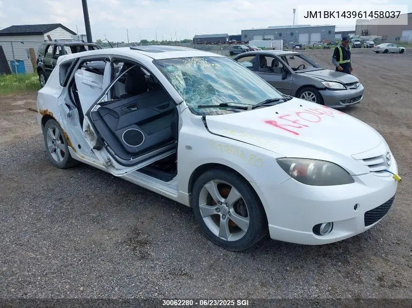 2006 Mazda 3 Hatchback VIN: JM1BK143961458037 Lot: 30062280