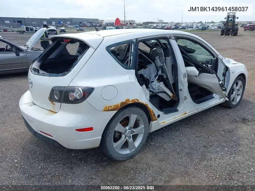 2006 Mazda 3 Hatchback VIN: JM1BK143961458037 Lot: 30062280