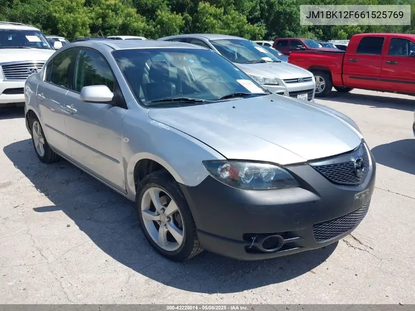 2006 Mazda Mazda3 I VIN: JM1BK12F661525769 Lot: 42228014