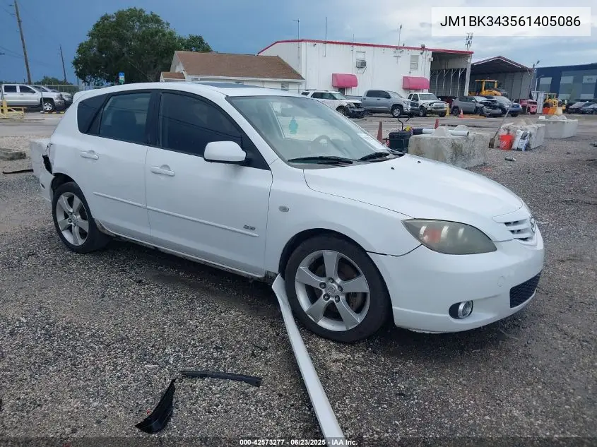 2006 Mazda Mazda3 S Grand Touring VIN: JM1BK343561405086 Lot: 42573277