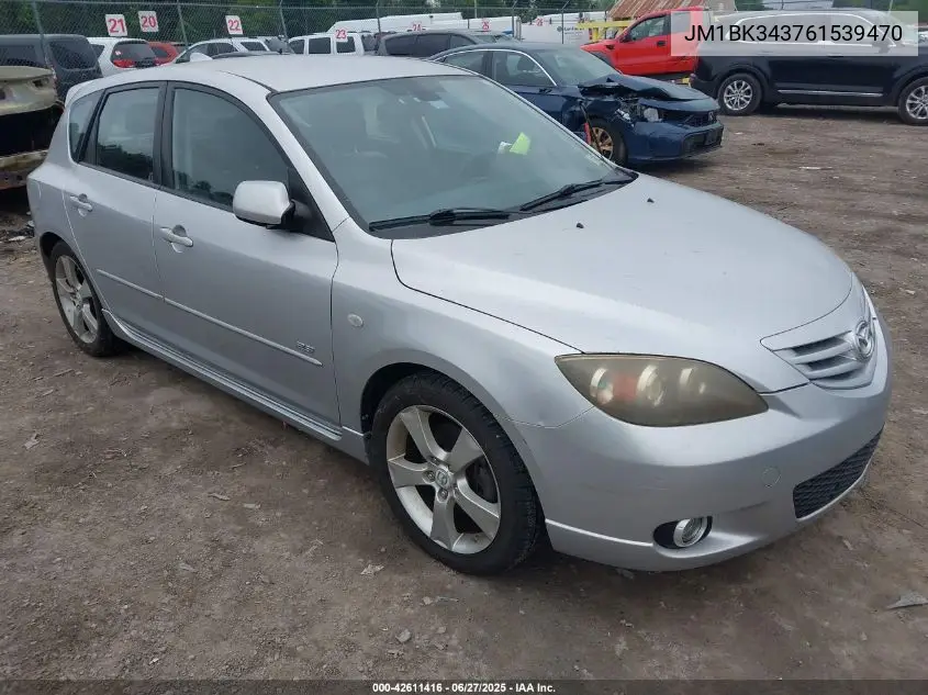 2006 Mazda Mazda3 S Grand Touring VIN: JM1BK343761539470 Lot: 42611416