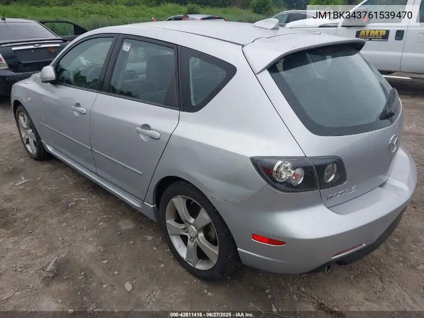 2006 Mazda Mazda3 S Grand Touring VIN: JM1BK343761539470 Lot: 42611416