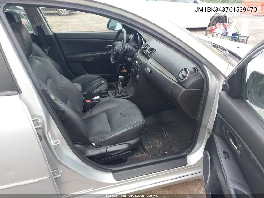 2006 Mazda Mazda3 S Grand Touring VIN: JM1BK343761539470 Lot: 42611416