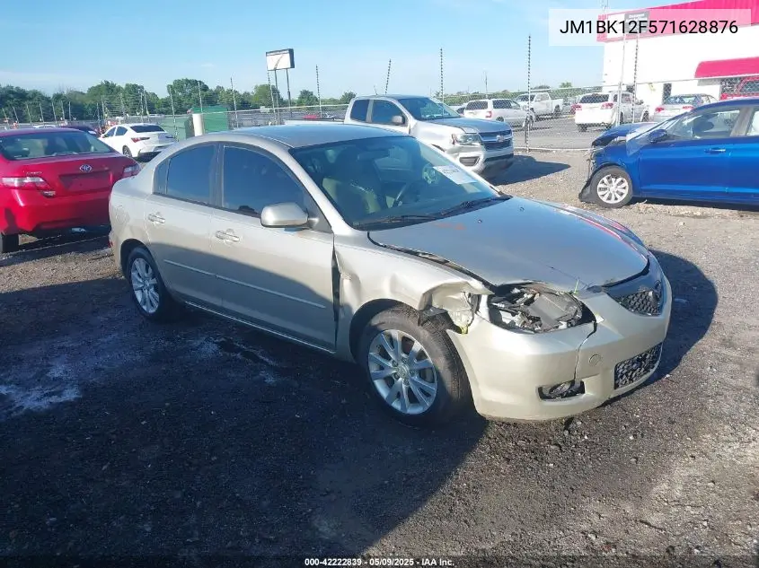 2007 Mazda Mazda3 I VIN: JM1BK12F571628876 Lot: 42222839