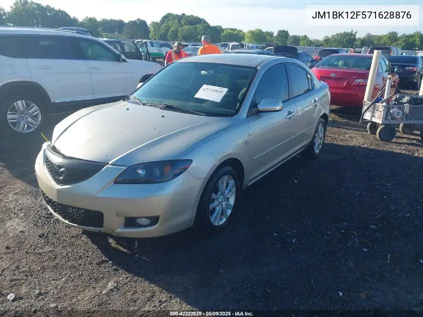 2007 Mazda Mazda3 I VIN: JM1BK12F571628876 Lot: 42222839