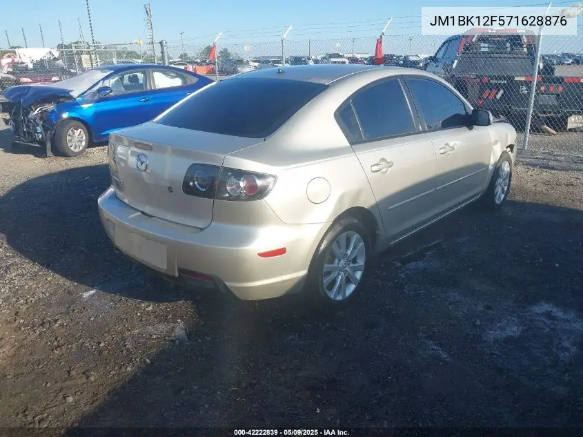 2007 Mazda Mazda3 I VIN: JM1BK12F571628876 Lot: 42222839