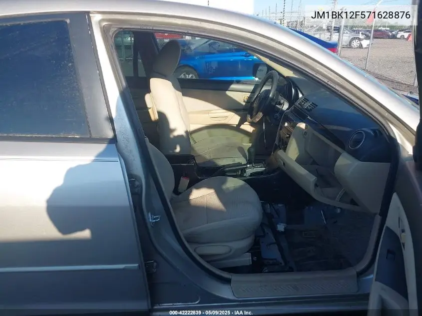 2007 Mazda Mazda3 I VIN: JM1BK12F571628876 Lot: 42222839