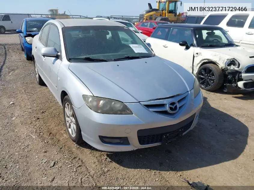 2007 Mazda Mazda3 S Sport VIN: JM1BK323771729466 Lot: 42254581