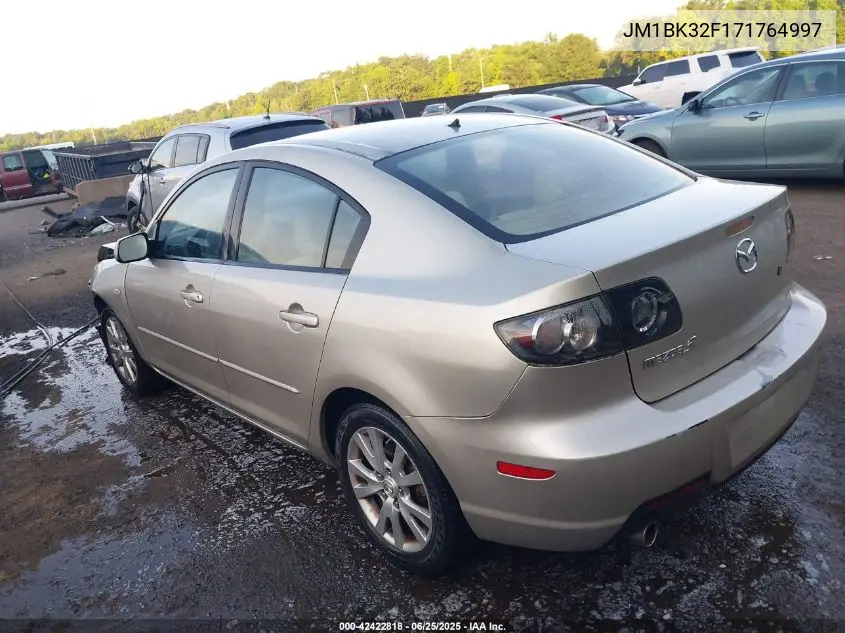 2007 Mazda Mazda3 I VIN: JM1BK32F171764997 Lot: 42422818