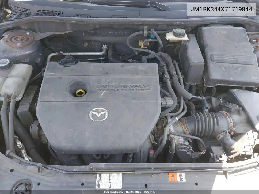 2007 Mazda Mazda3 S Touring VIN: JM1BK344X71719844 Lot: 42565547