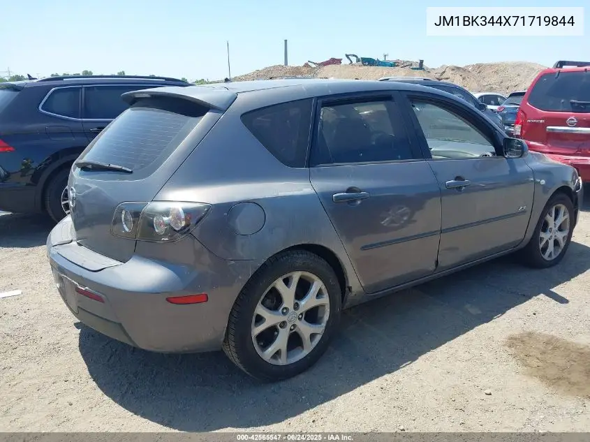 2007 Mazda Mazda3 S Touring VIN: JM1BK344X71719844 Lot: 42565547