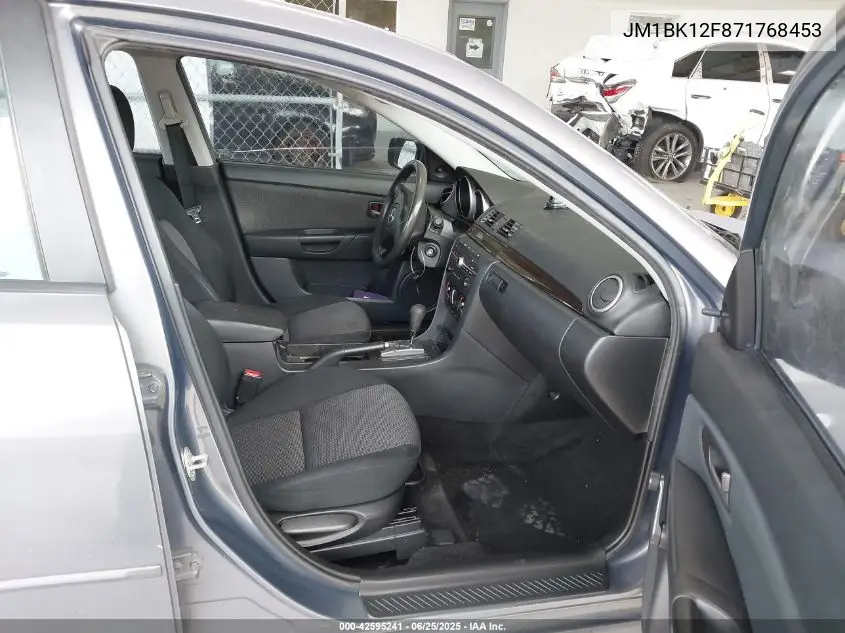 2007 Mazda Mazda3 I Sport VIN: JM1BK12F871768453 Lot: 42595241