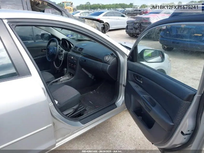 2007 Mazda Mazda3 I VIN: JM1BK12FX71675241 Lot: 42601458