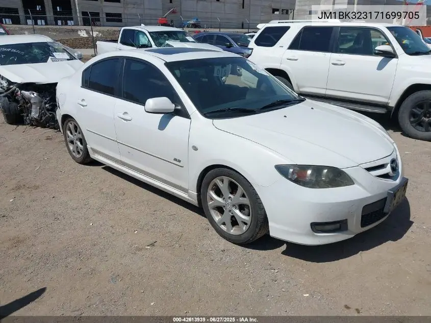 2007 Mazda Mazda3 S Touring VIN: JM1BK323171699705 Lot: 42613939