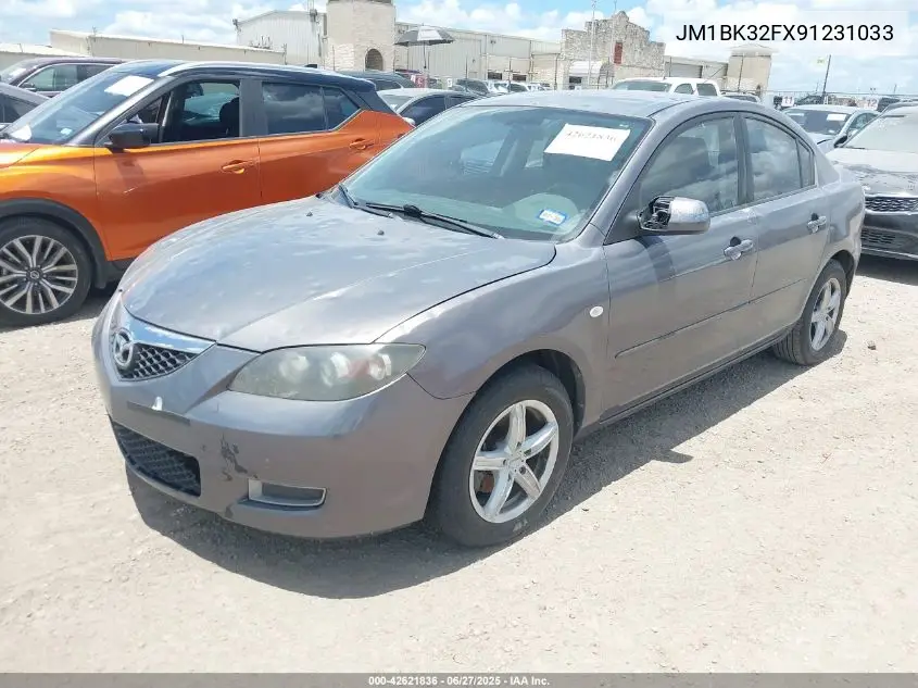2009 Mazda Mazda3 I Sport VIN: JM1BK32FX91231033 Lot: 42621836