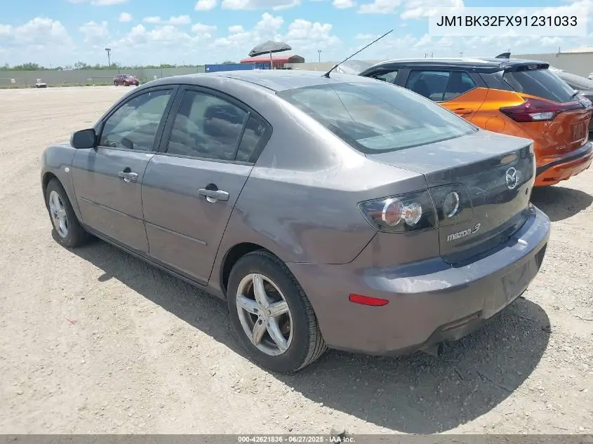 2009 Mazda Mazda3 I Sport VIN: JM1BK32FX91231033 Lot: 42621836