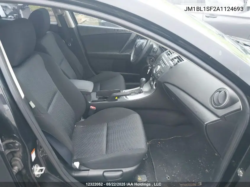 2010 Mazda 3 VIN: JM1BL1SF2A1124693 Lot: 12322052