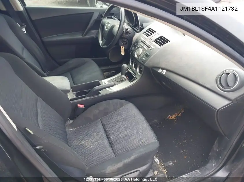 2010 Mazda Mazda3 VIN: JM1BL1SF4A1121732 Lot: 12331334