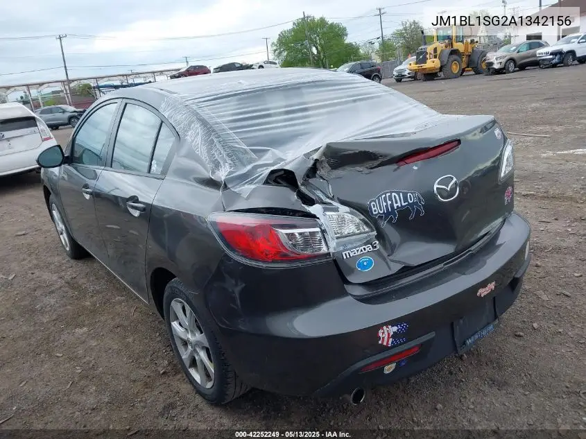 2010 Mazda Mazda3 I Touring VIN: JM1BL1SG2A1342156 Lot: 42252249