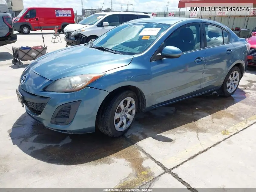 2011 Mazda Mazda3 I Sport VIN: JM1BL1UF9B1496546 Lot: 42590085