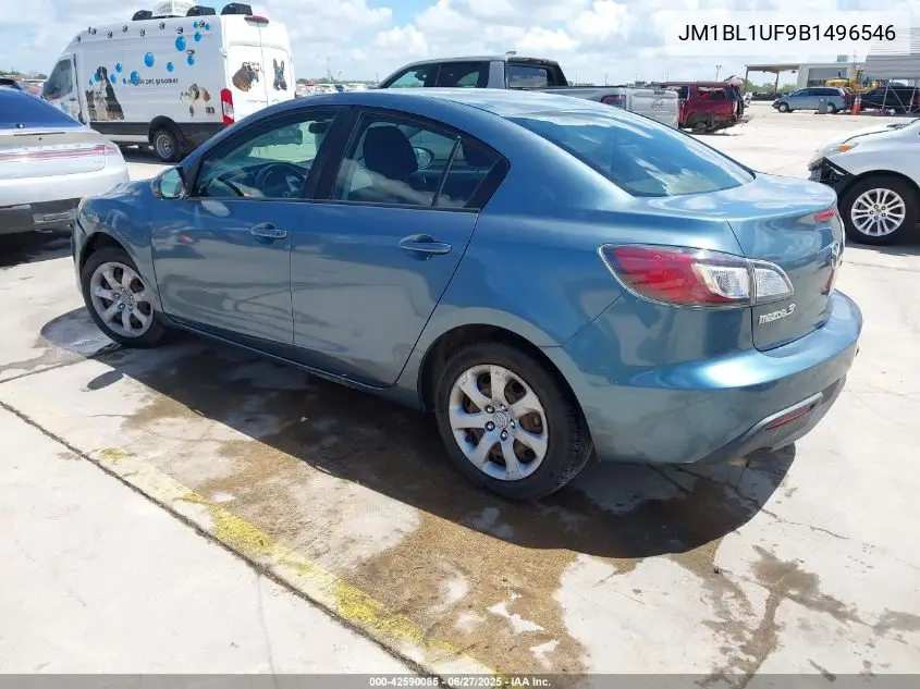 2011 Mazda Mazda3 I Sport VIN: JM1BL1UF9B1496546 Lot: 42590085