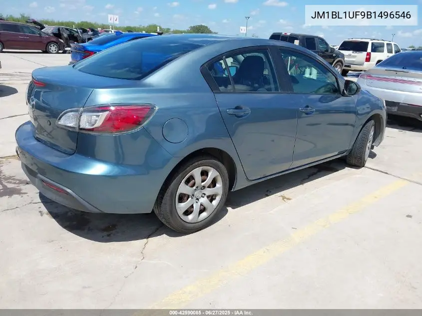 2011 Mazda Mazda3 I Sport VIN: JM1BL1UF9B1496546 Lot: 42590085