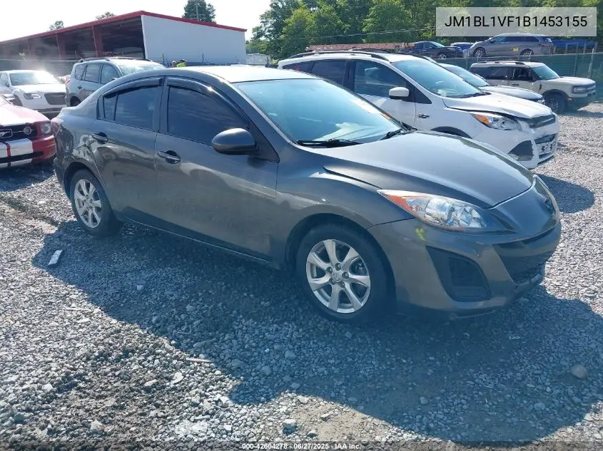 2011 Mazda Mazda3 I Touring VIN: JM1BL1VF1B1453155 Lot: 42604278