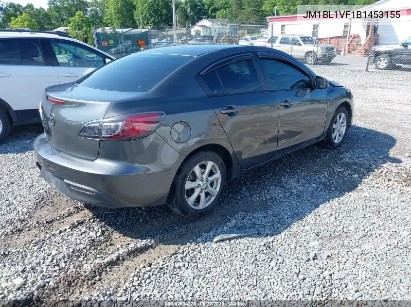 2011 Mazda Mazda3 I Touring VIN: JM1BL1VF1B1453155 Lot: 42604278