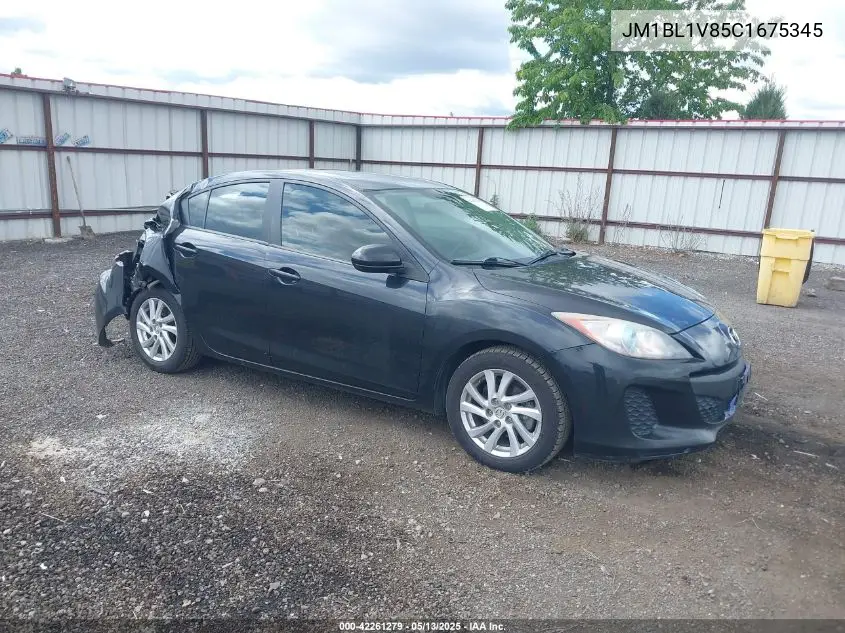 2012 Mazda Mazda3 I Touring VIN: JM1BL1V85C1675345 Lot: 42261279