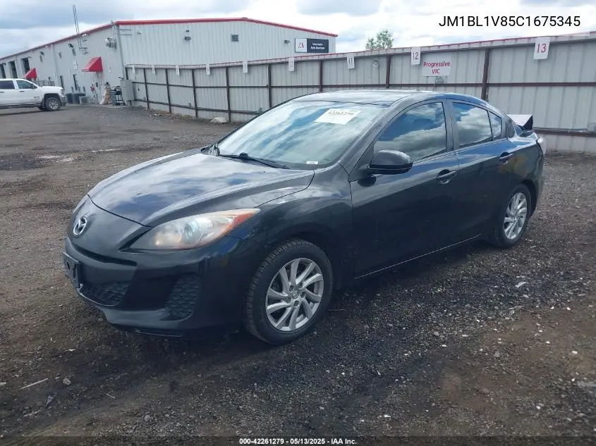 2012 Mazda Mazda3 I Touring VIN: JM1BL1V85C1675345 Lot: 42261279