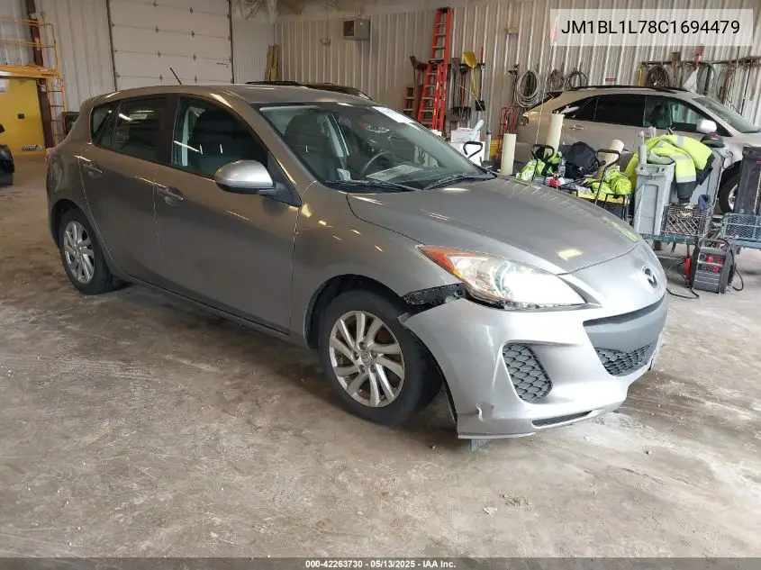 2012 Mazda Mazda3 I Touring VIN: JM1BL1L78C1694479 Lot: 42263730