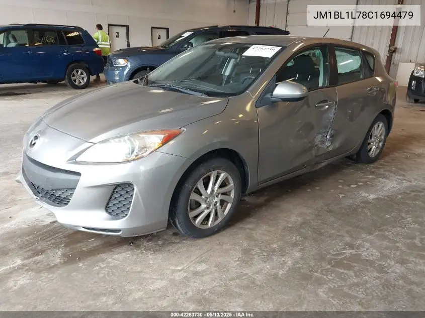 2012 Mazda Mazda3 I Touring VIN: JM1BL1L78C1694479 Lot: 42263730