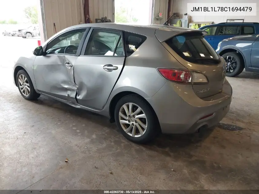 2012 Mazda Mazda3 I Touring VIN: JM1BL1L78C1694479 Lot: 42263730