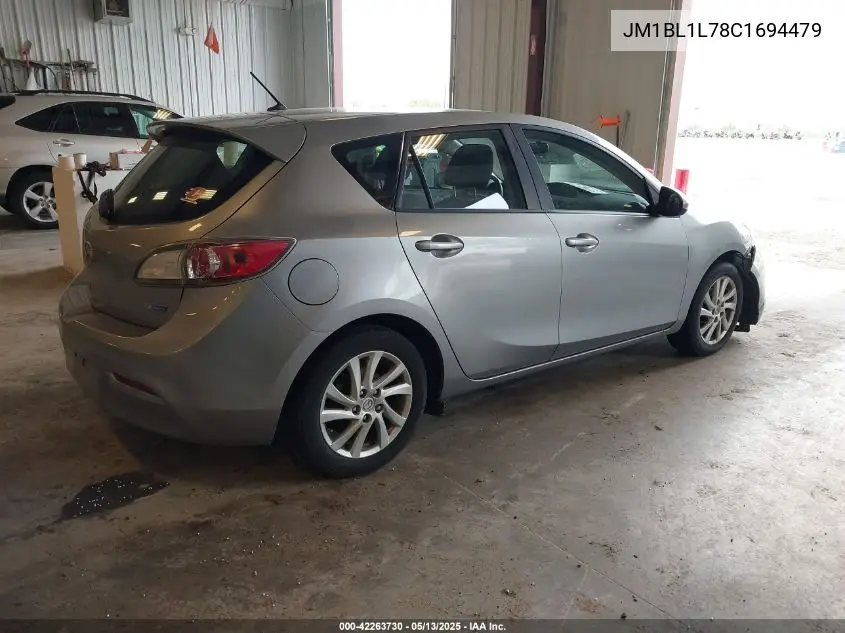 2012 Mazda Mazda3 I Touring VIN: JM1BL1L78C1694479 Lot: 42263730