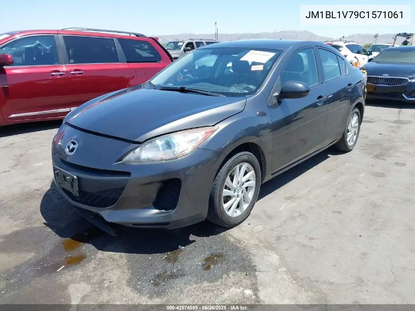 2012 Mazda Mazda3 I Touring VIN: JM1BL1V79C1571061 Lot: 42574599