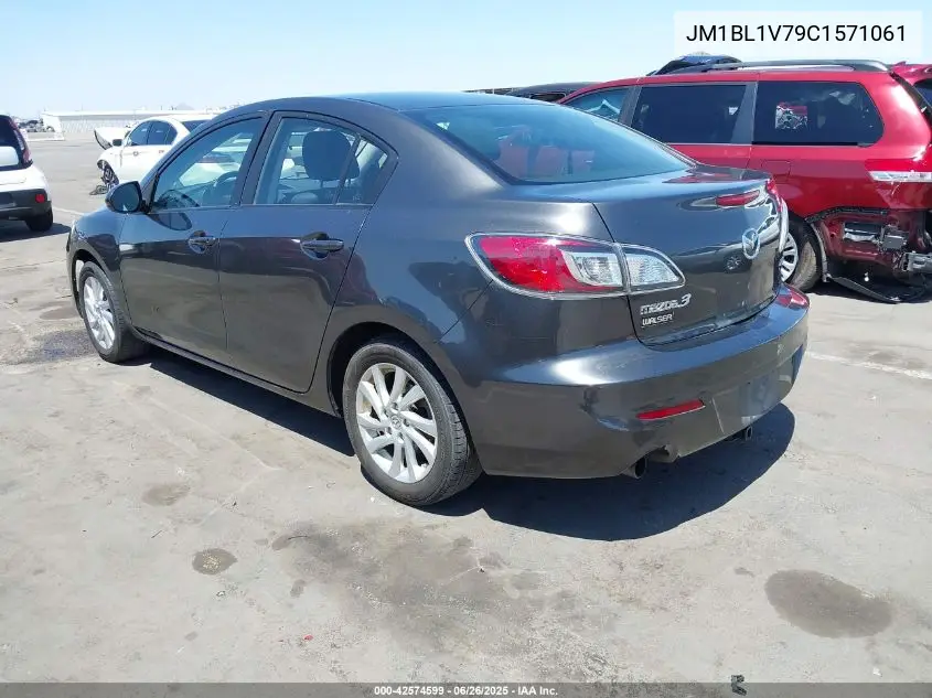 2012 Mazda Mazda3 I Touring VIN: JM1BL1V79C1571061 Lot: 42574599