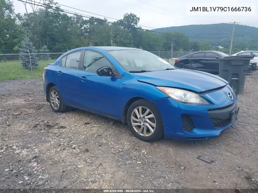 2012 Mazda Mazda3 I Touring VIN: JM1BL1V79C1666736 Lot: 42591656