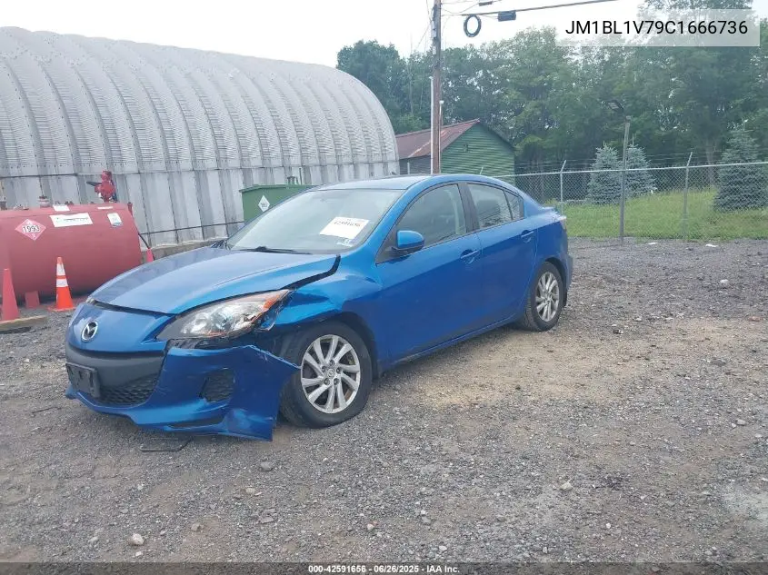 2012 Mazda Mazda3 I Touring VIN: JM1BL1V79C1666736 Lot: 42591656