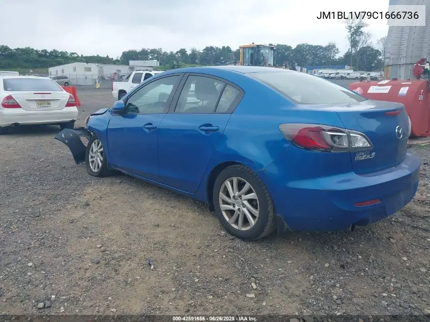 2012 Mazda Mazda3 I Touring VIN: JM1BL1V79C1666736 Lot: 42591656
