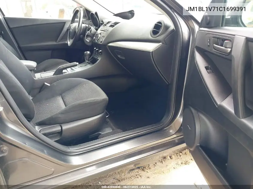 2012 Mazda Mazda3 I Touring VIN: JM1BL1V71C1699391 Lot: 42598646