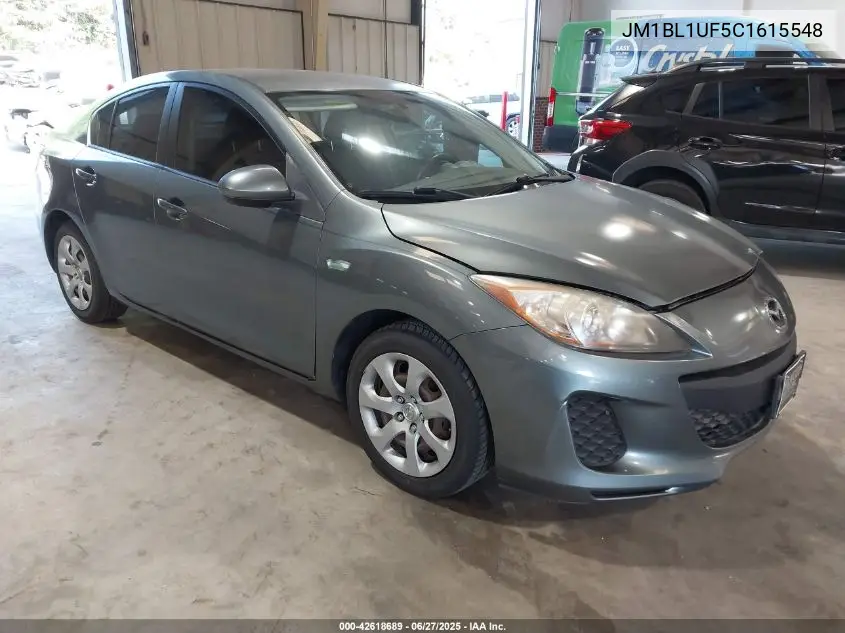 2012 Mazda Mazda3 I Sport VIN: JM1BL1UF5C1615548 Lot: 42618689