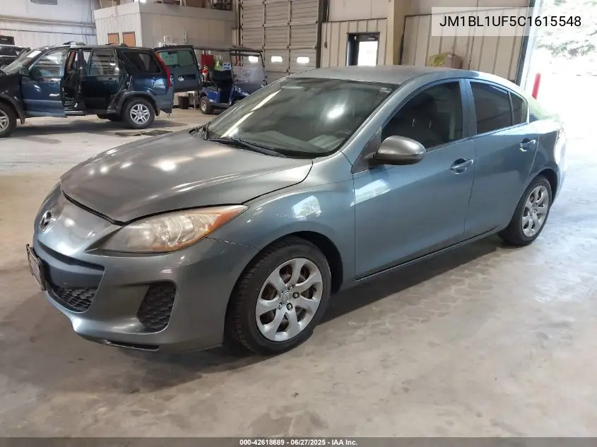 2012 Mazda Mazda3 I Sport VIN: JM1BL1UF5C1615548 Lot: 42618689