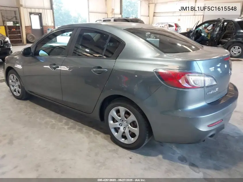 2012 Mazda Mazda3 I Sport VIN: JM1BL1UF5C1615548 Lot: 42618689