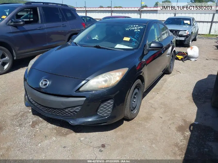 2012 Mazda Mazda3 I Sport VIN: JM1BL1UF6C1530203 Lot: 42797413