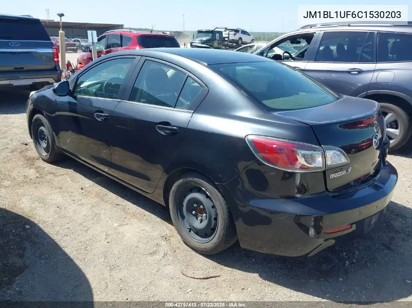 2012 Mazda Mazda3 I Sport VIN: JM1BL1UF6C1530203 Lot: 42797413