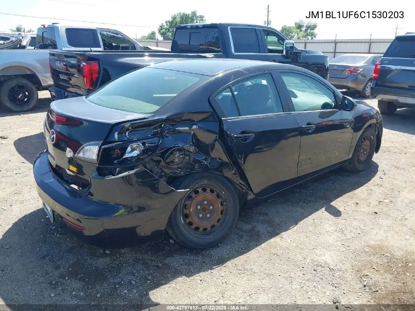 2012 Mazda Mazda3 I Sport VIN: JM1BL1UF6C1530203 Lot: 42797413