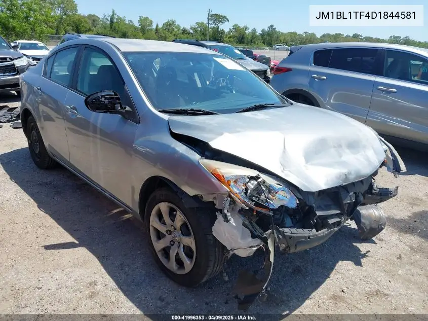 2013 Mazda Mazda3 I Sv VIN: JM1BL1TF4D1844581 Lot: 41996353